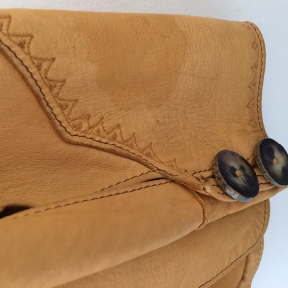 SANTA FE LEATHER Co 70s Western Deerskin Jacket - Picture 8 of 11